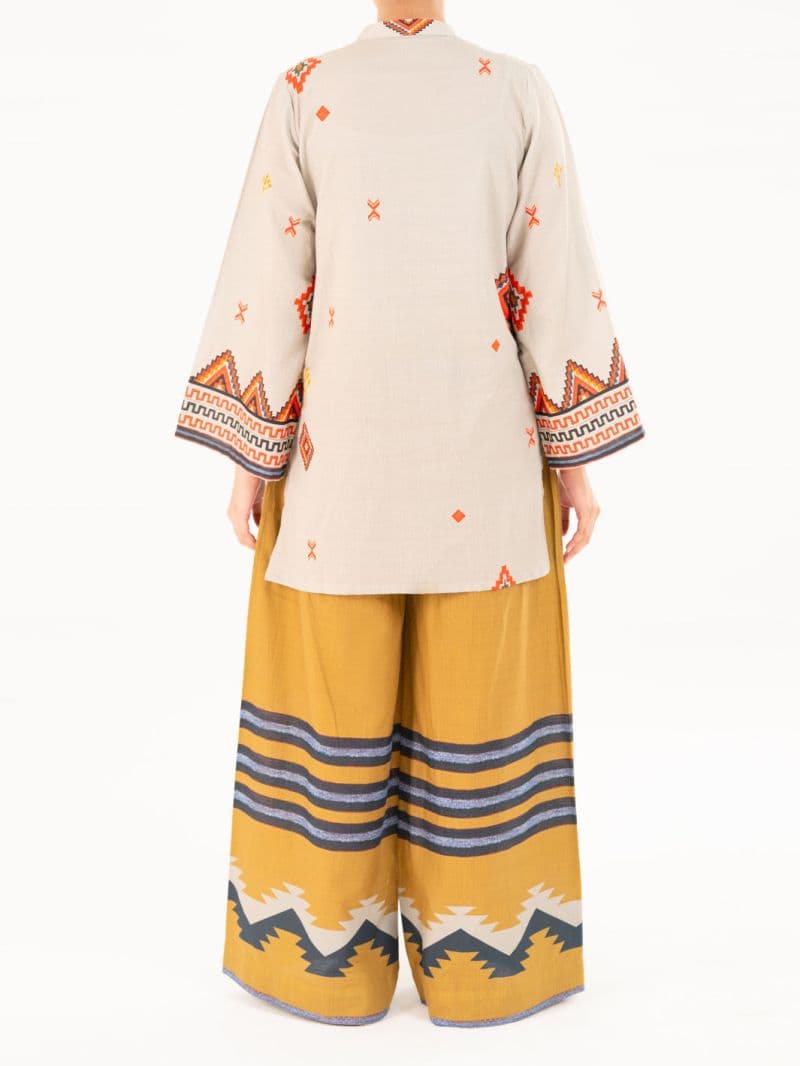 Beige Cambric Kurti thumbnail