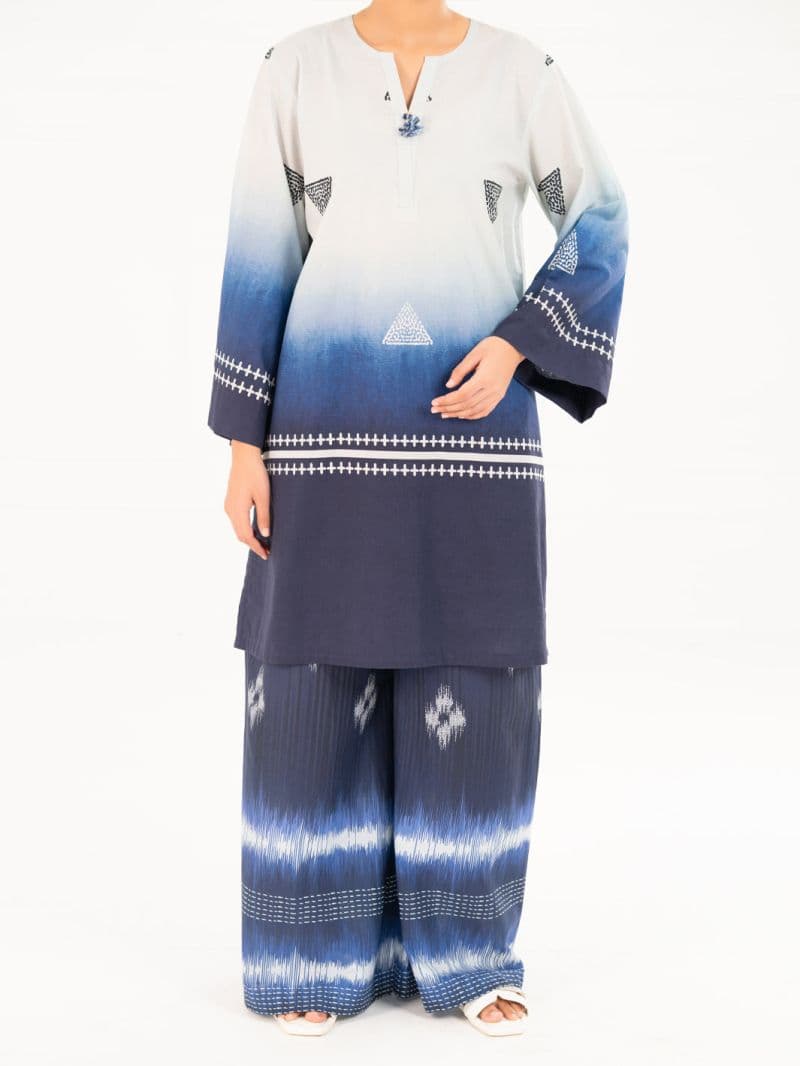 Blue Cambric Kurti thumbnail