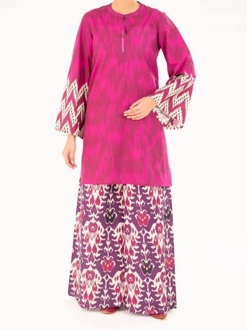 Purple Cambric Kurti thumbnail