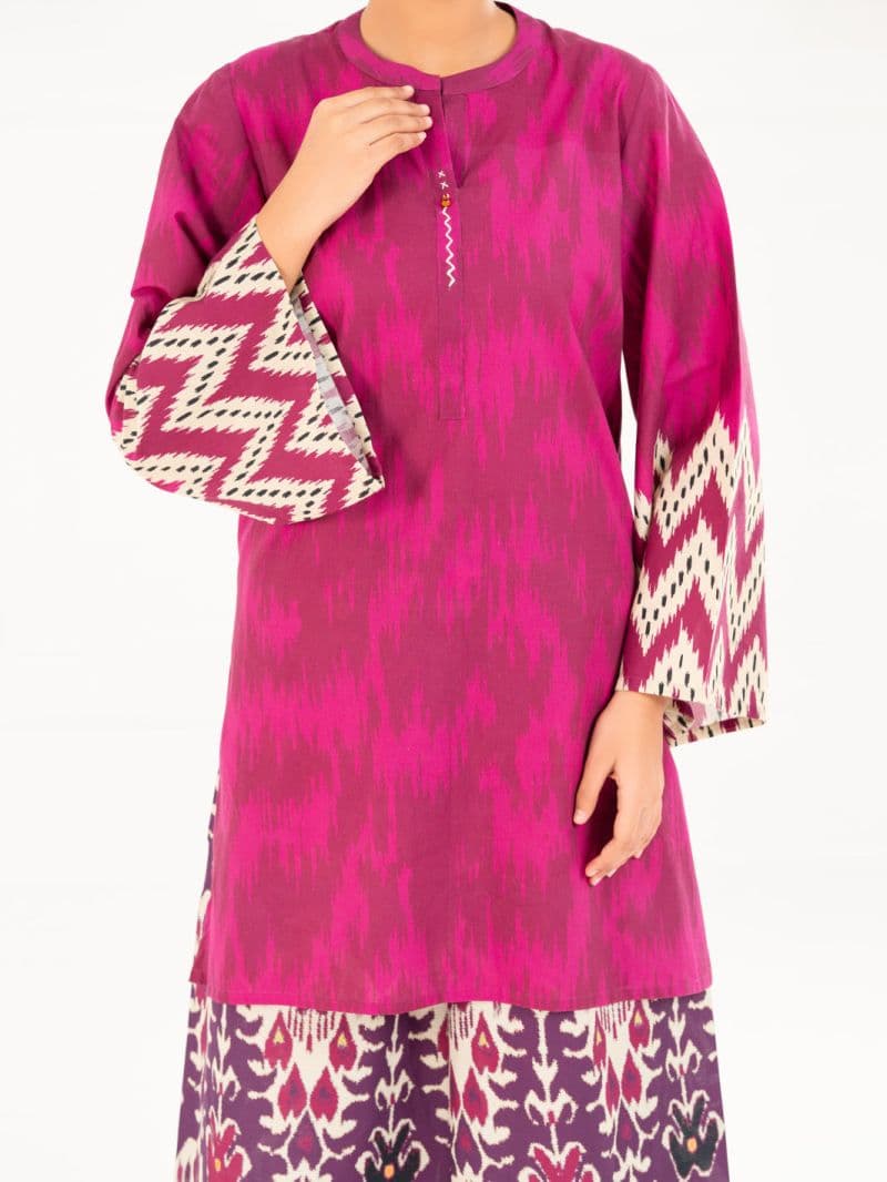 Purple Cambric Kurti thumbnail