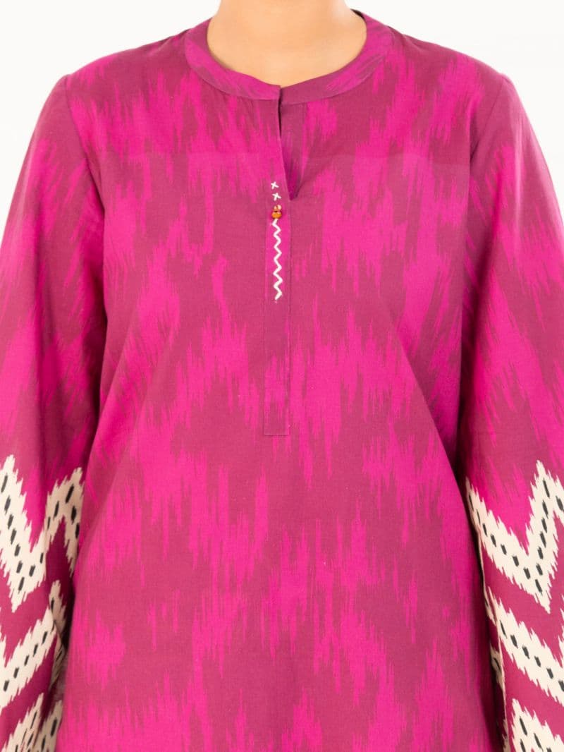 Purple Cambric Kurti thumbnail