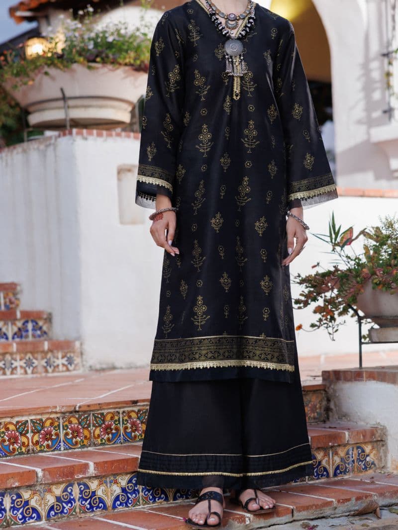 Black Lawn Tunic