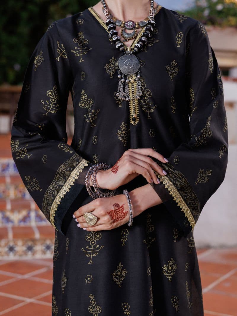 Black Lawn Tunic