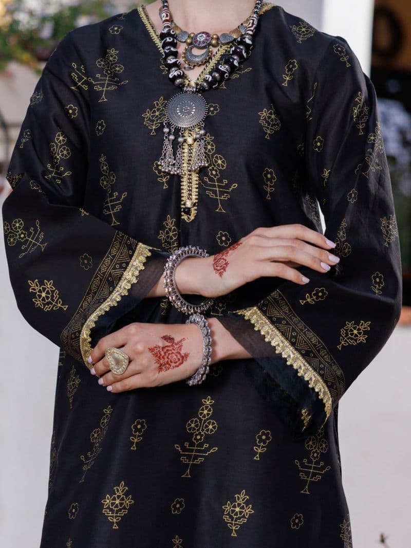 Black Lawn Tunic