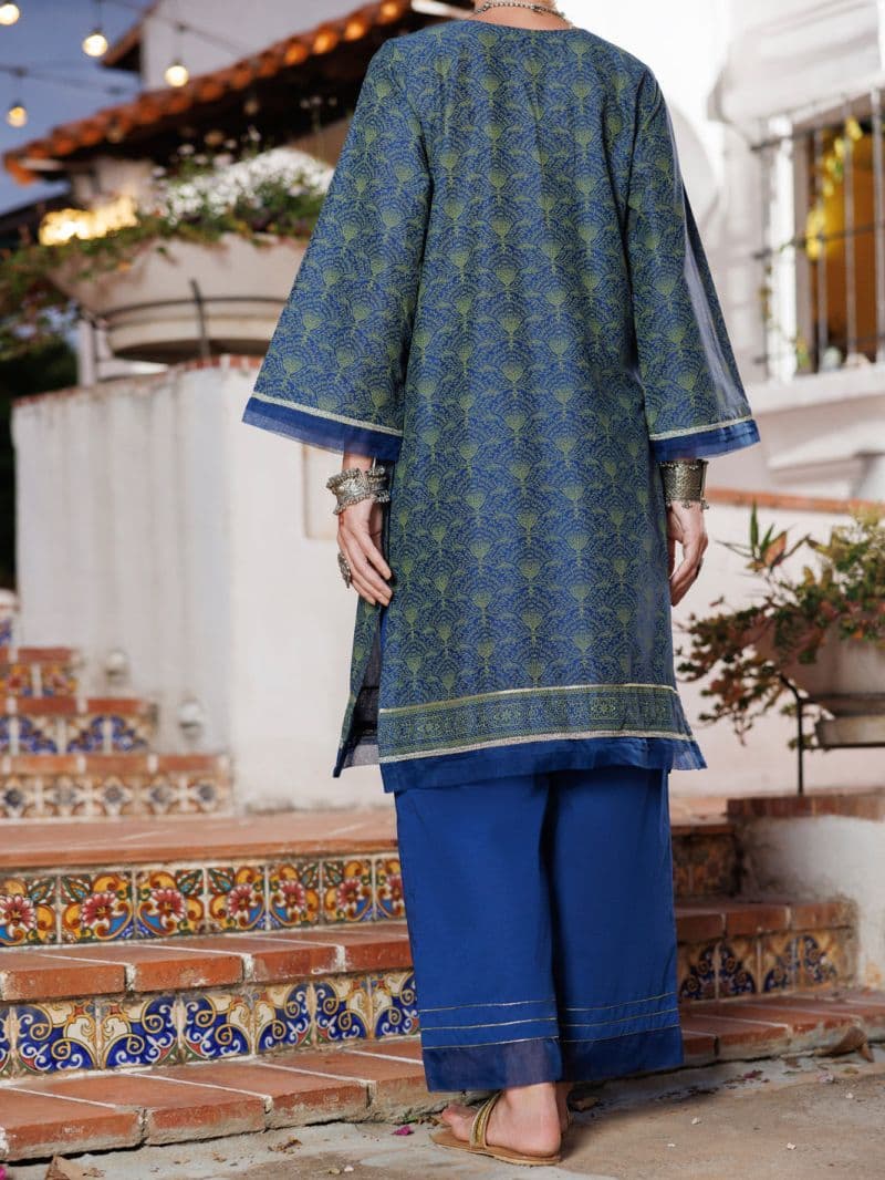 Blue Lawn Tunic