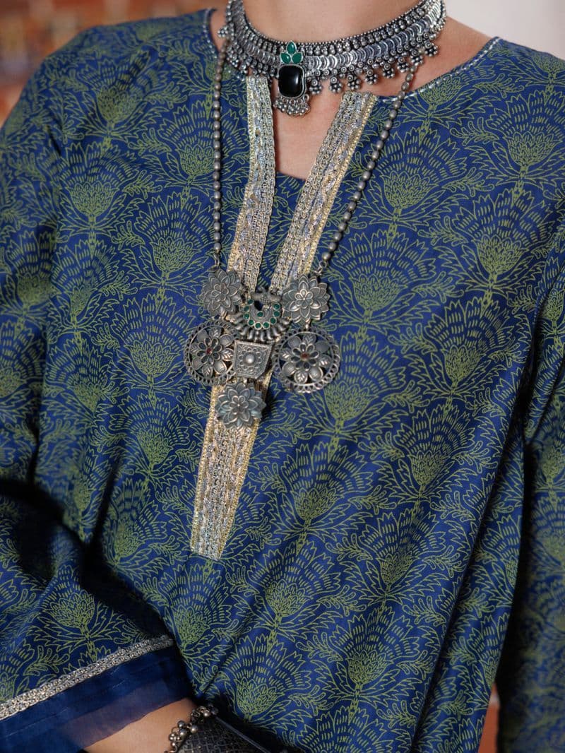Blue Lawn Tunic