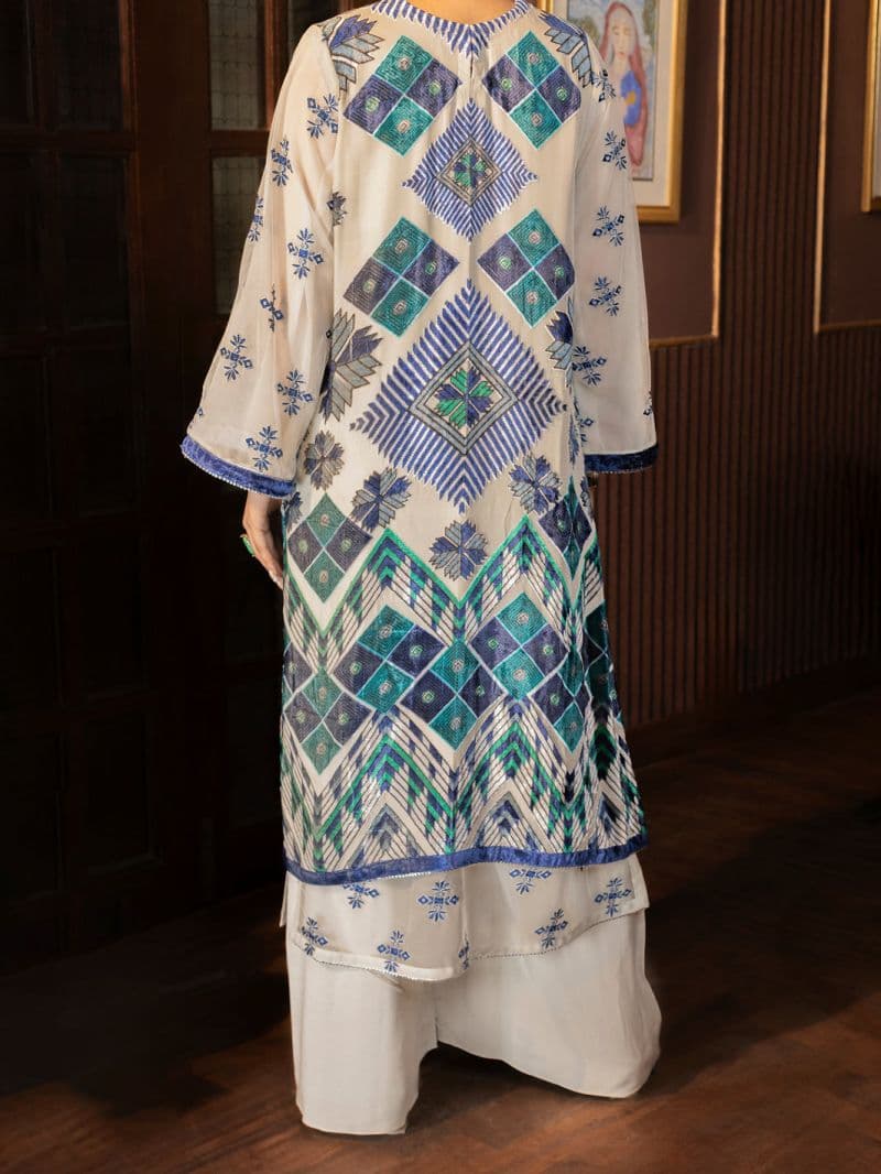 Grey Palachi Kurti thumbnail