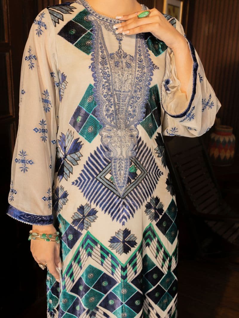 Grey Palachi Kurti thumbnail
