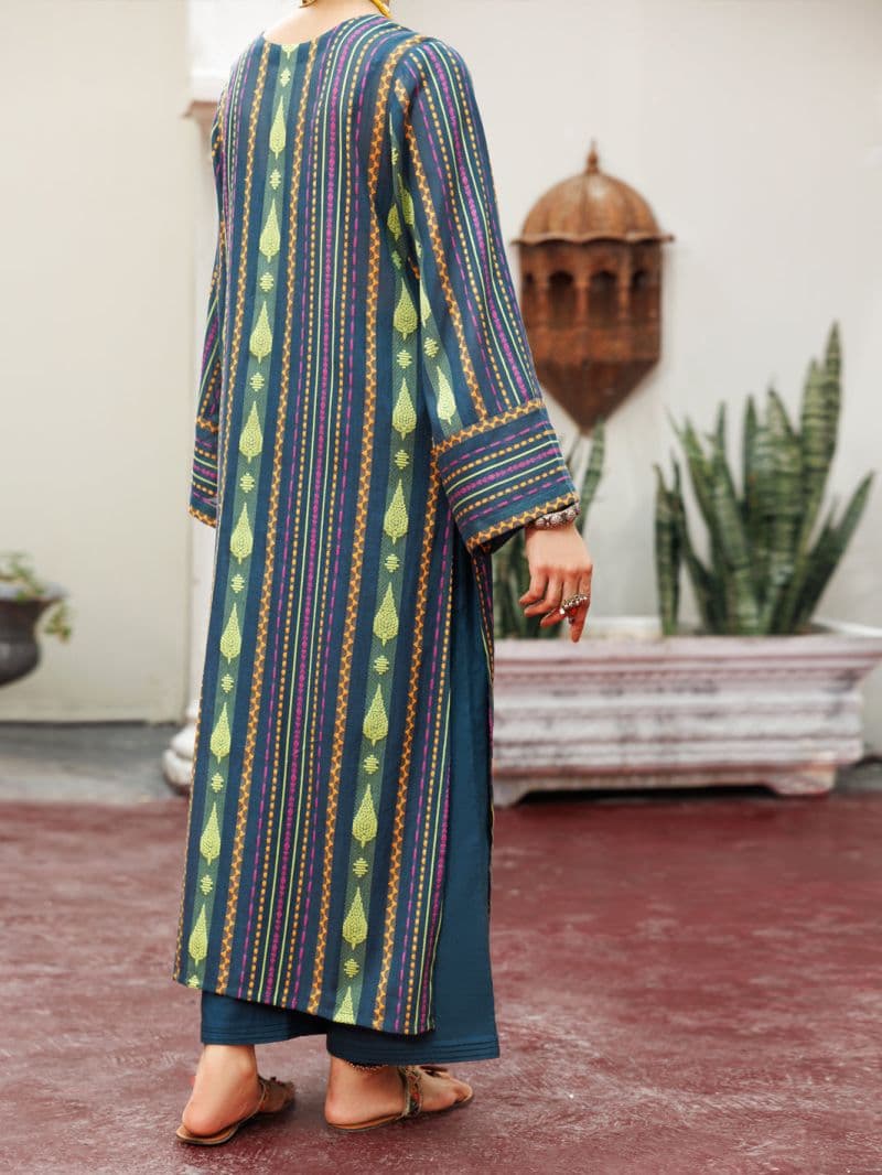 Teal Yarn Dyed Tunic thumbnail