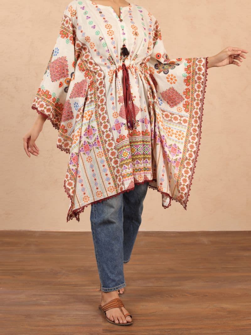 Off White Cambric Tunic thumbnail