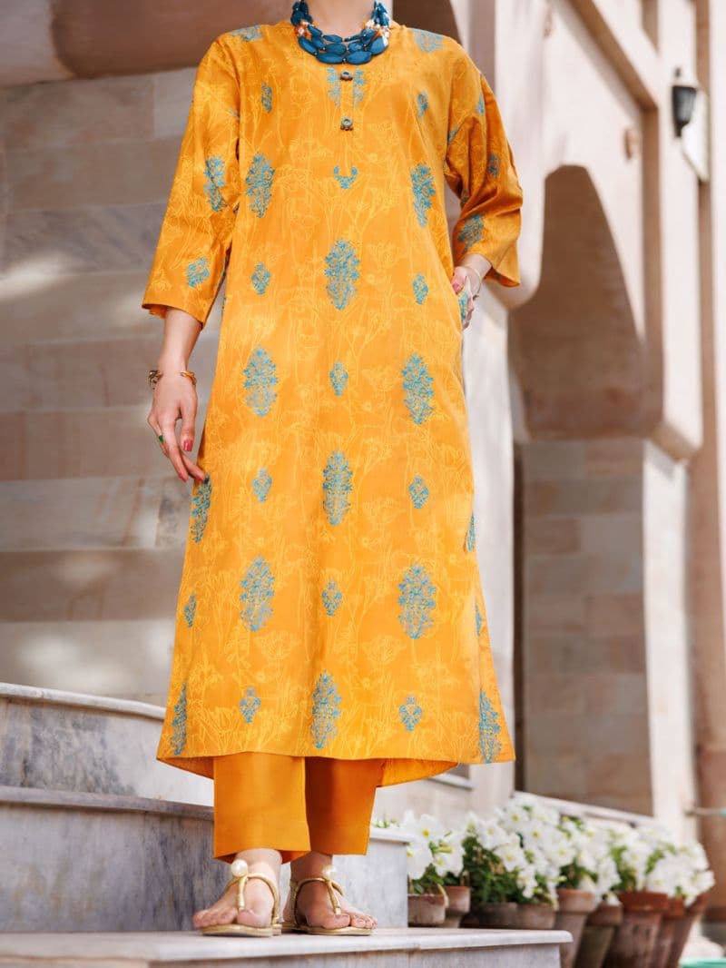 Mustard Lawn Tunic thumbnail