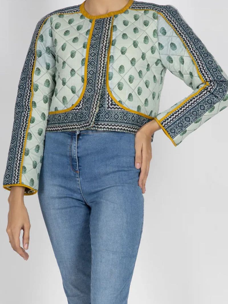 Multicolor Dobby Jacket thumbnail