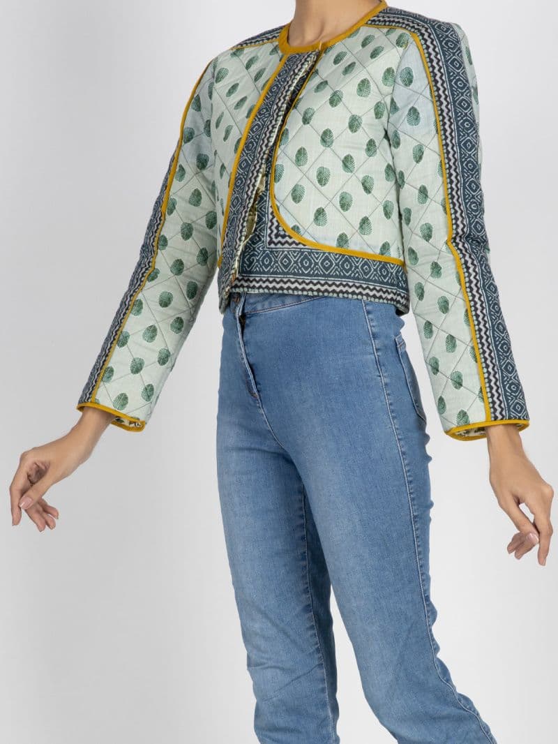 Multicolor Dobby Jacket thumbnail