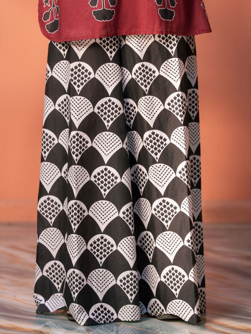 Black Cotton Trousers thumbnail