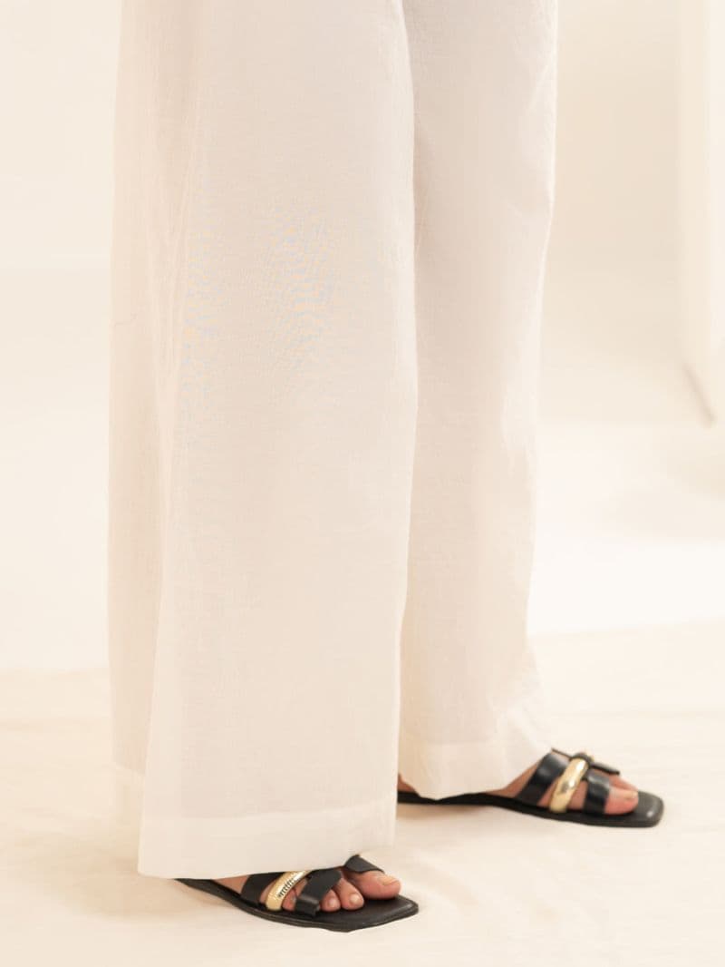 White Lawn Trousers thumbnail