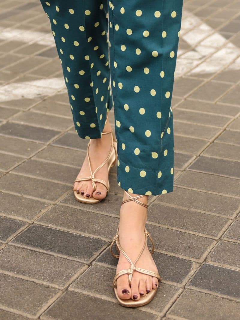 Blue Lawn Trousers