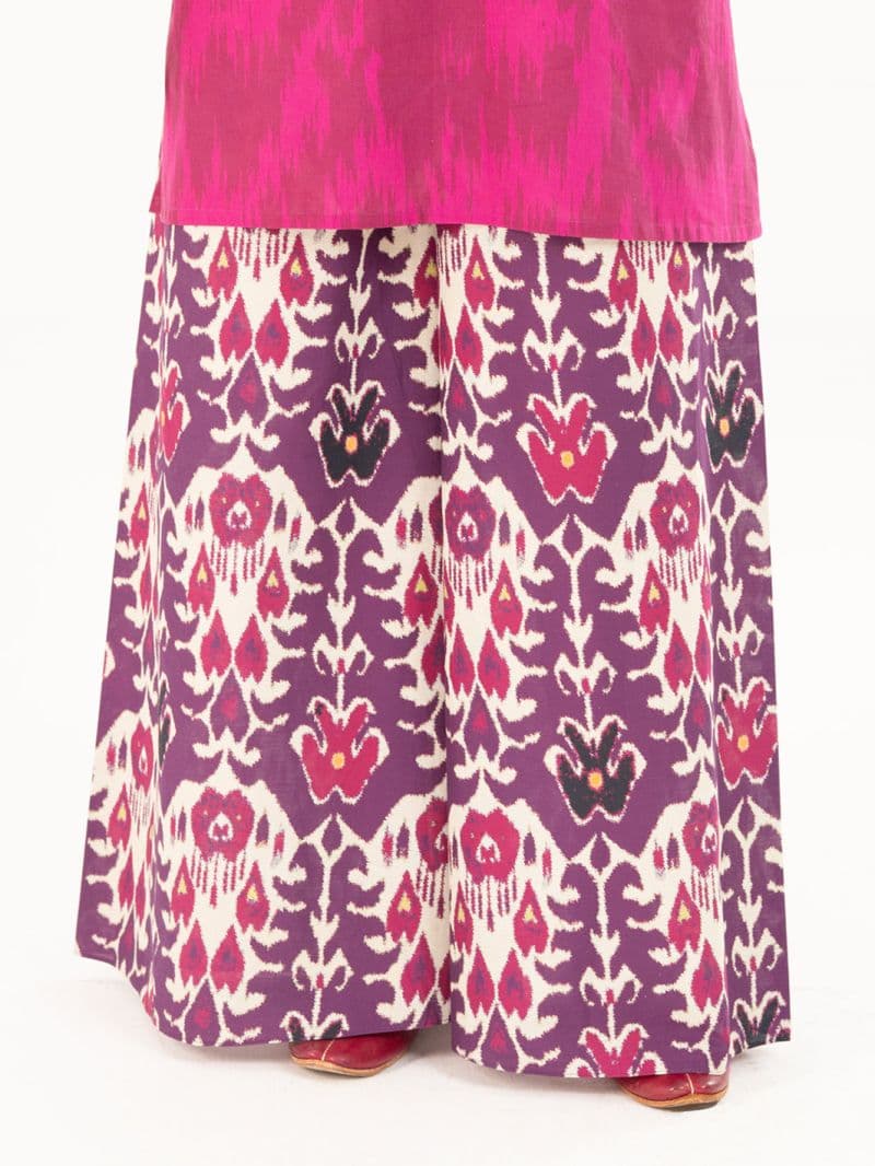 Purple Cambric Trousers