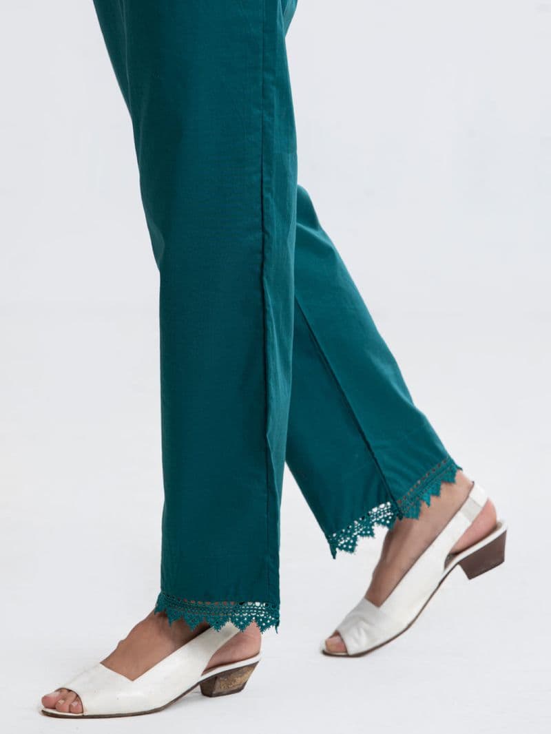 Green Khaddar Trousers thumbnail