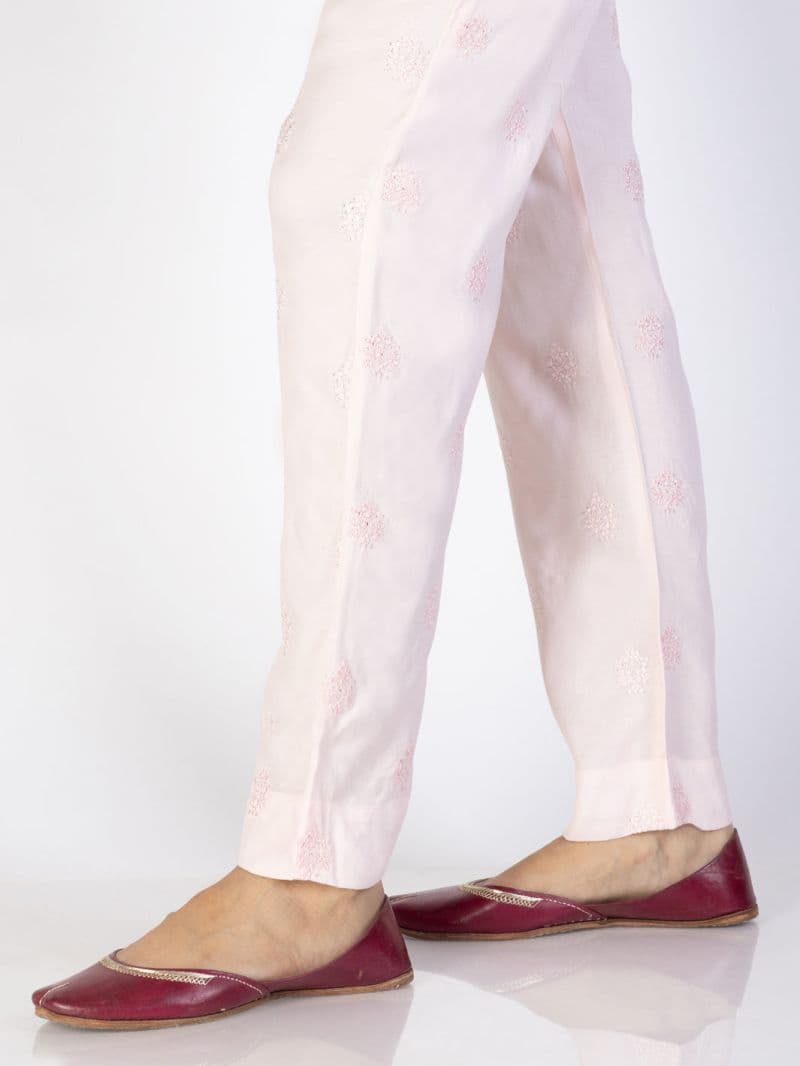 Light Pink Viscose Trousers thumbnail