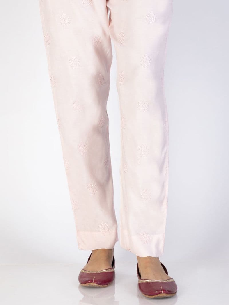 Light Pink Viscose Trousers thumbnail