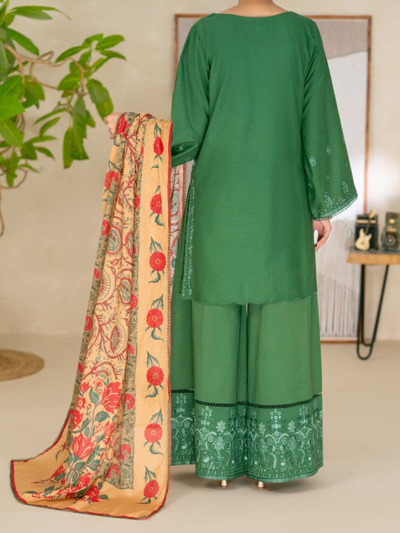 Green Lawn Unstitched 3Pc thumbnail