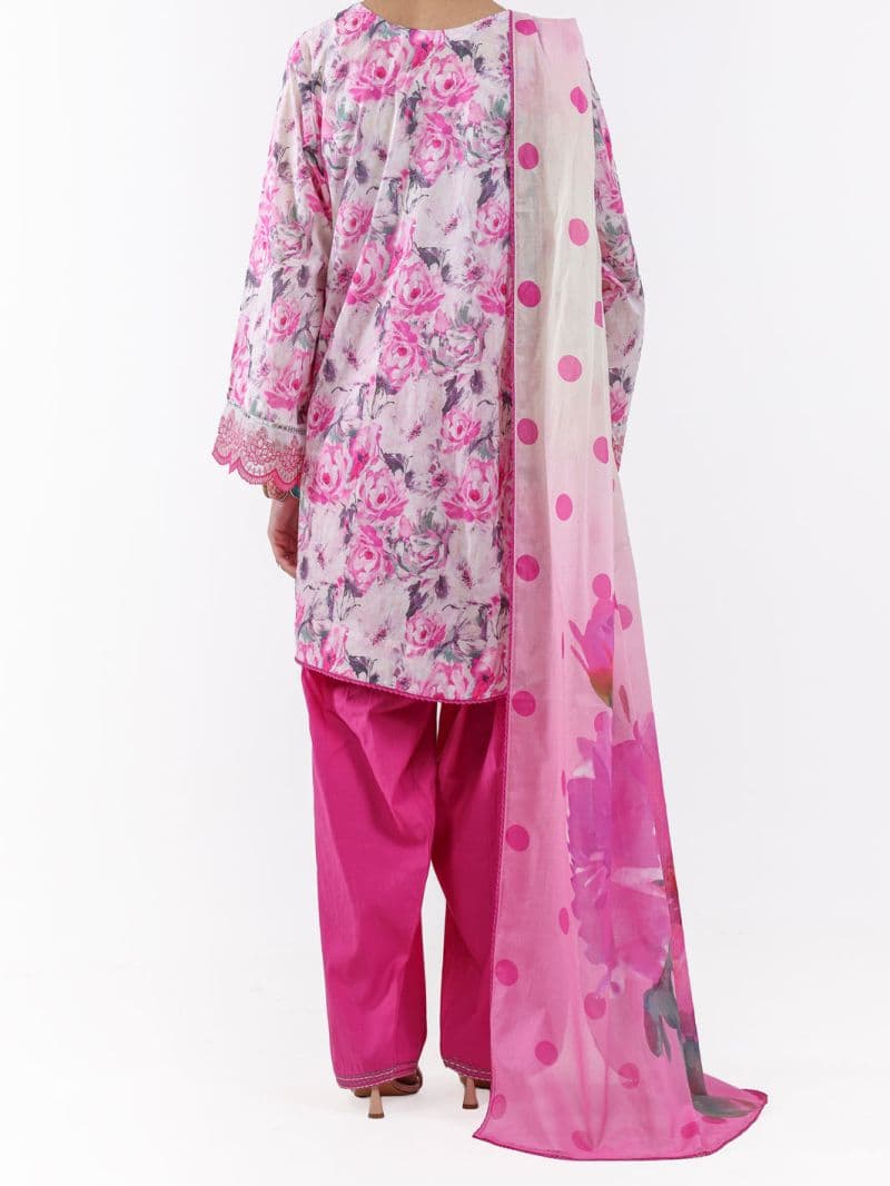 Pink Lawn 2Pc Unstitched thumbnail