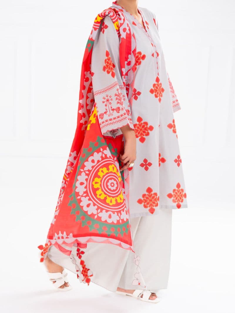 Light Pink Cambric 2Pc Unstitched