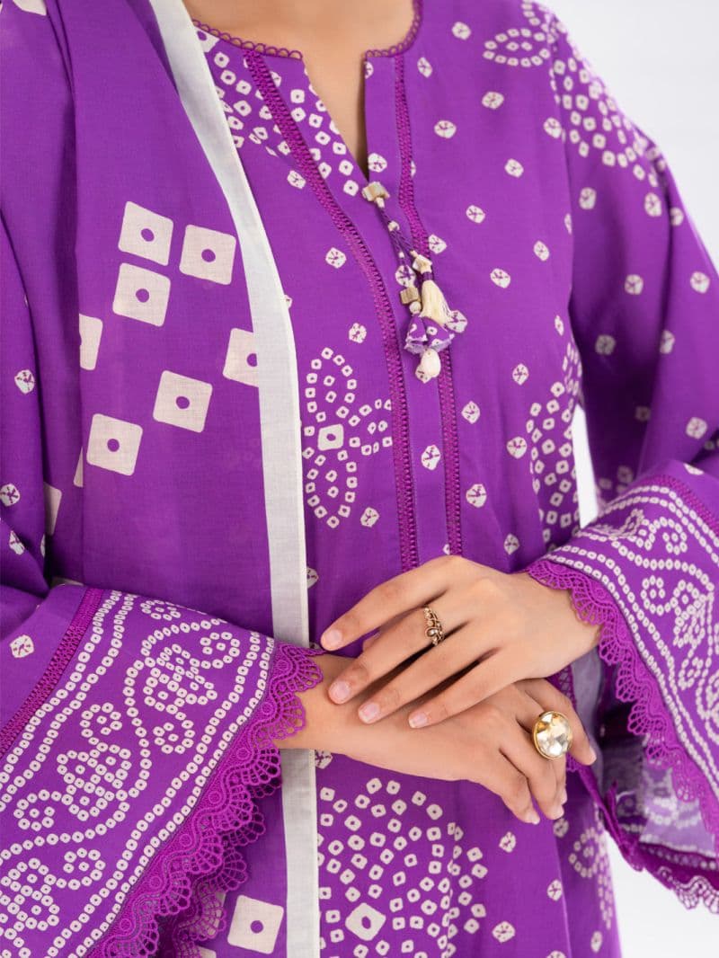 Light Purple Cambric 2Pc Unstitched thumbnail