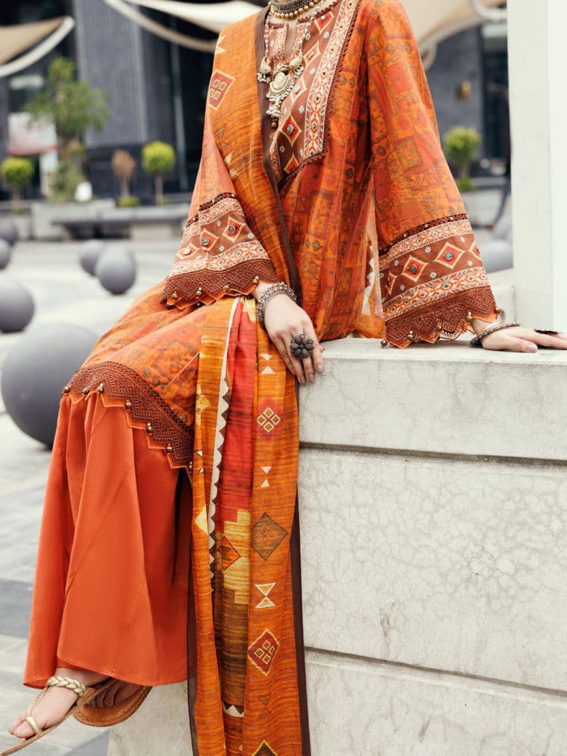 Mustard Lawn 2Pc Unstitched thumbnail