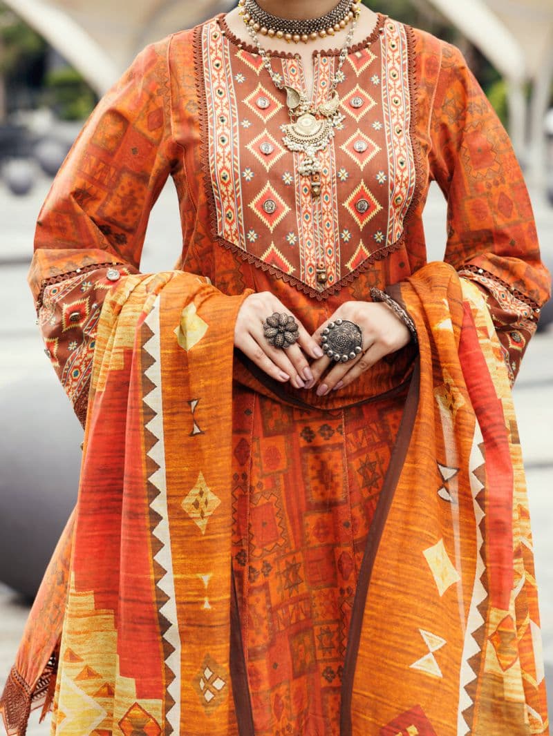 Mustard Lawn 2Pc Unstitched thumbnail