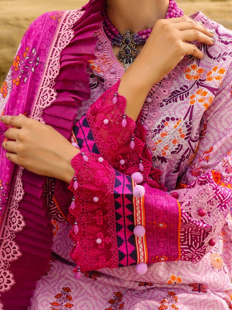 Purple Lawn 2 Piece Unstitched thumbnail