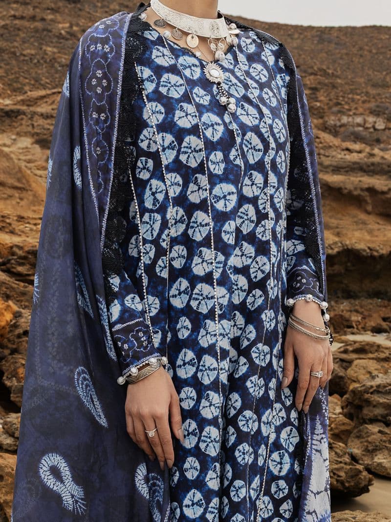 Blue Lawn 2 Piece Unstitched