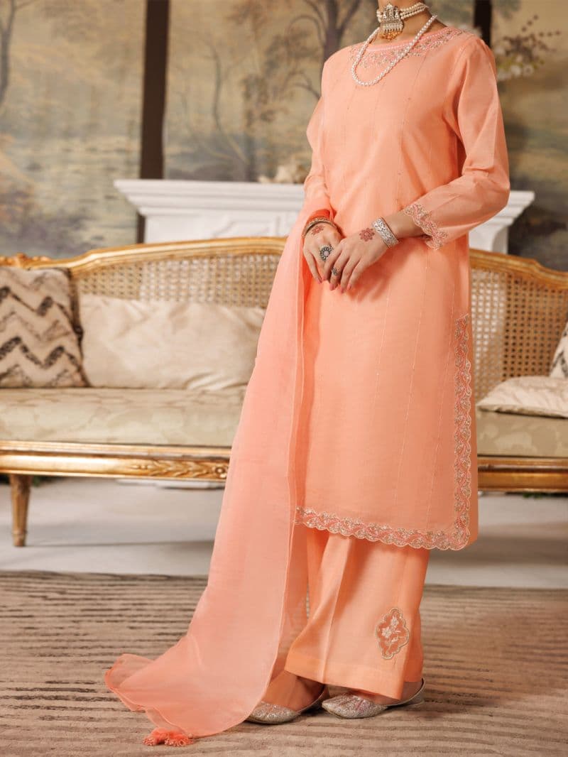 Light Pink Formal 3Pc Stitched thumbnail