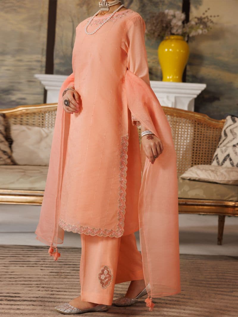 Light Pink Formal 3Pc Stitched thumbnail