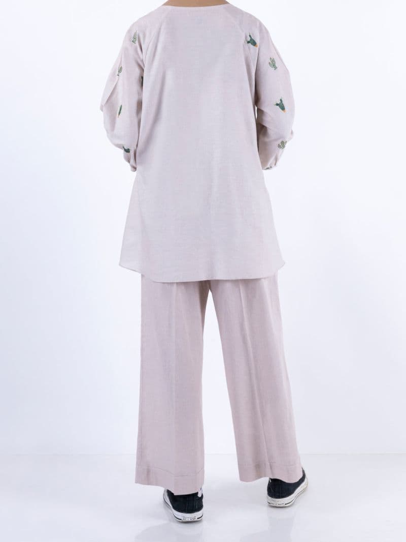 Beige Cambric Kurti thumbnail