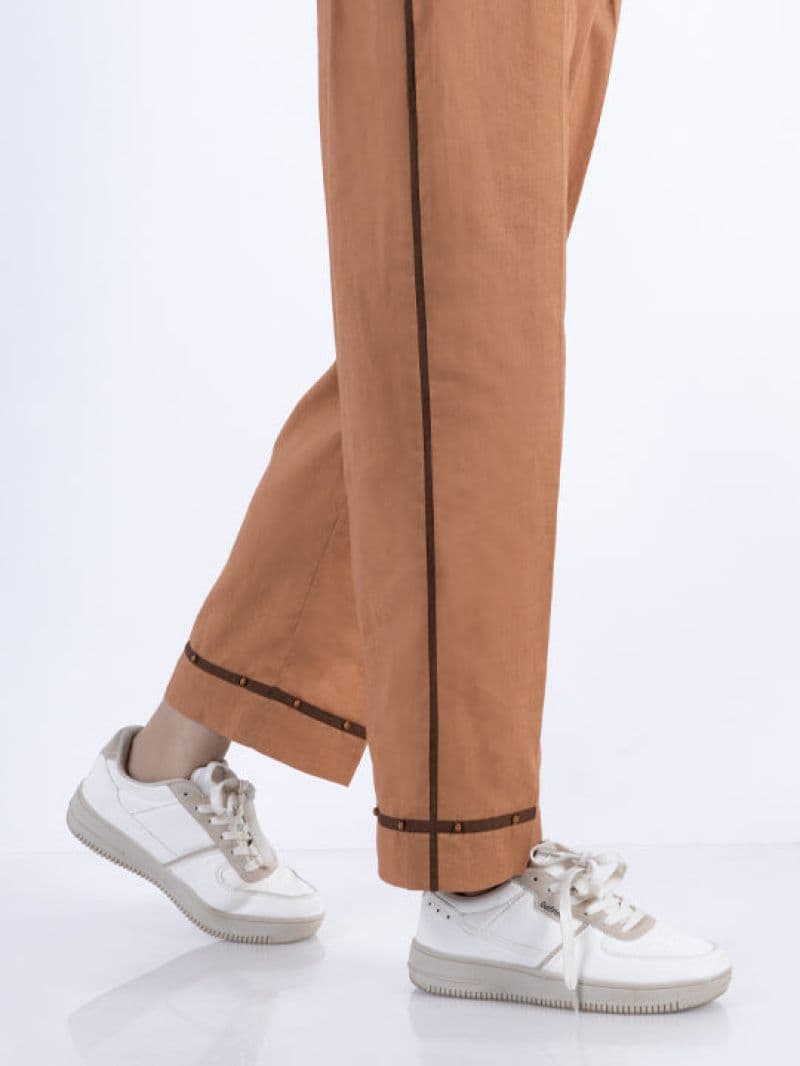 Khaki Cambric Girl Trousers thumbnail