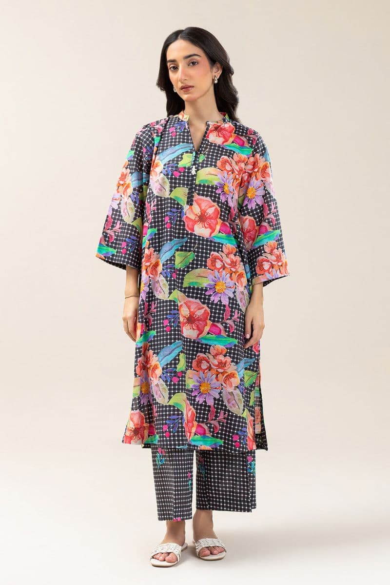 2 PIECE PRINTED DORIA LAWN SUIT (PRET) thumbnail