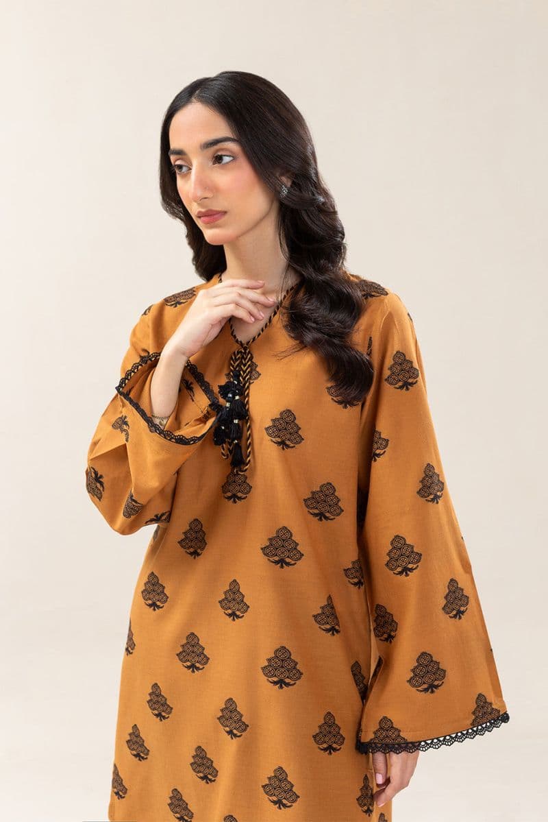 Solid Jacquard Shirt Pret