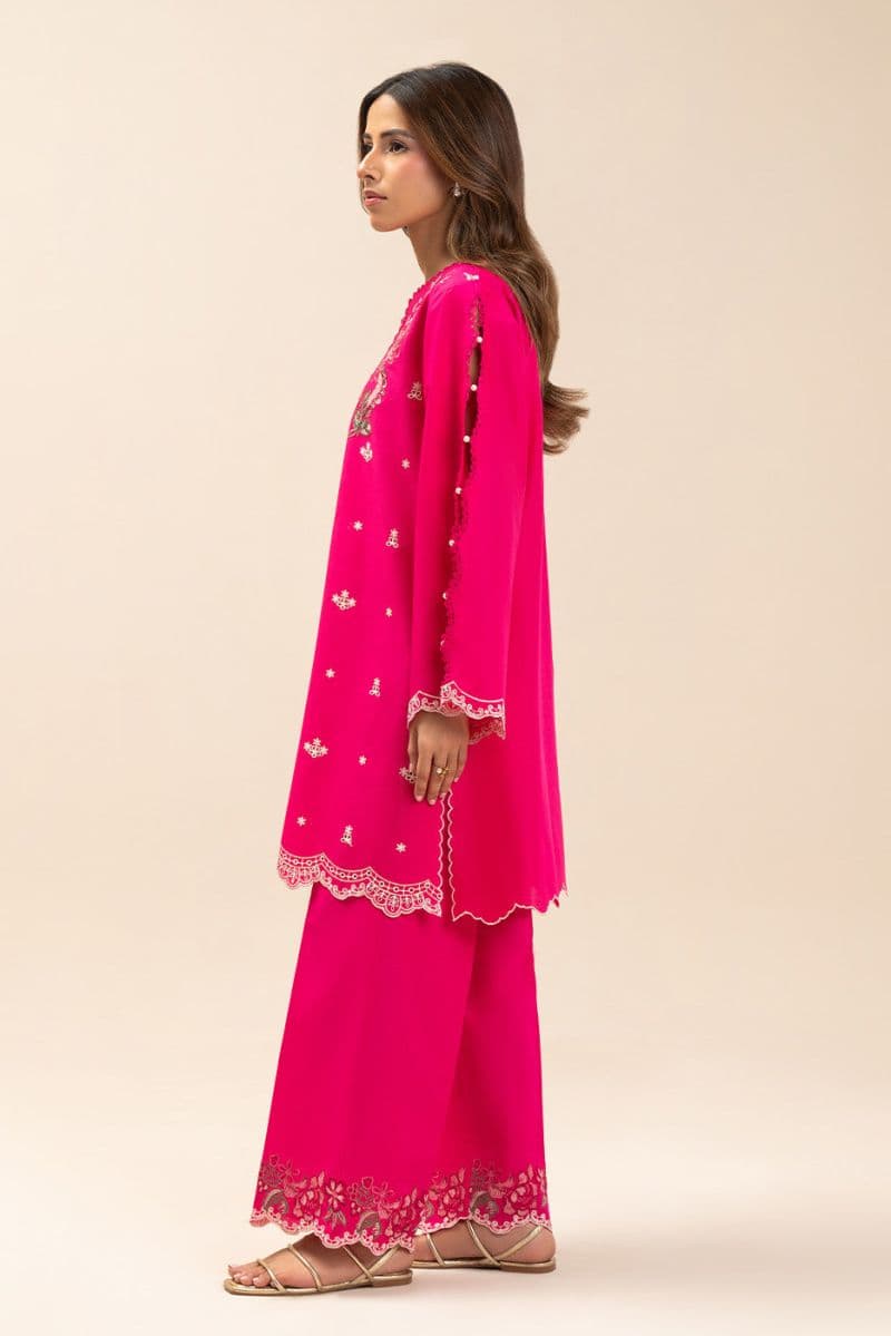 2 PIECE EMBROIDERED LAWN SUIT-FUCHSIA FANTASY (UNSTITCHED) thumbnail