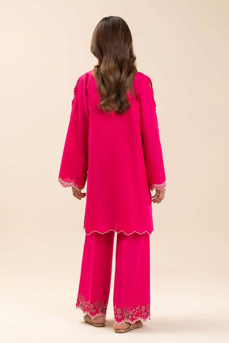 2 PIECE EMBROIDERED LAWN SUIT-FUCHSIA FANTASY (UNSTITCHED) thumbnail