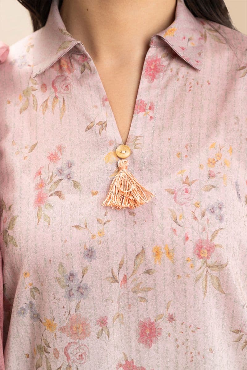 3 PIECE EMBROIDERED LAWN SUIT-VICTORIAN CHARM (UNSTITCHED) thumbnail