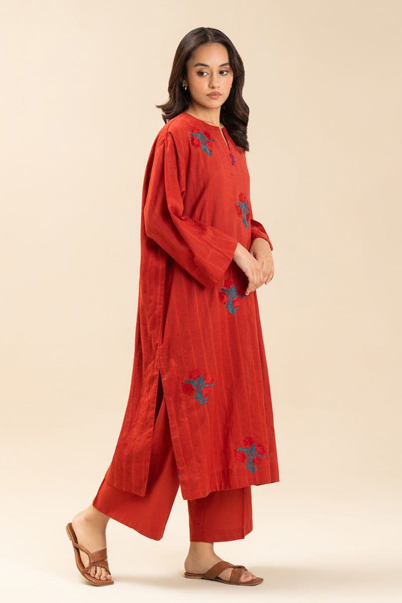 2 Piece Embroidered Neno Kara Suit Pret