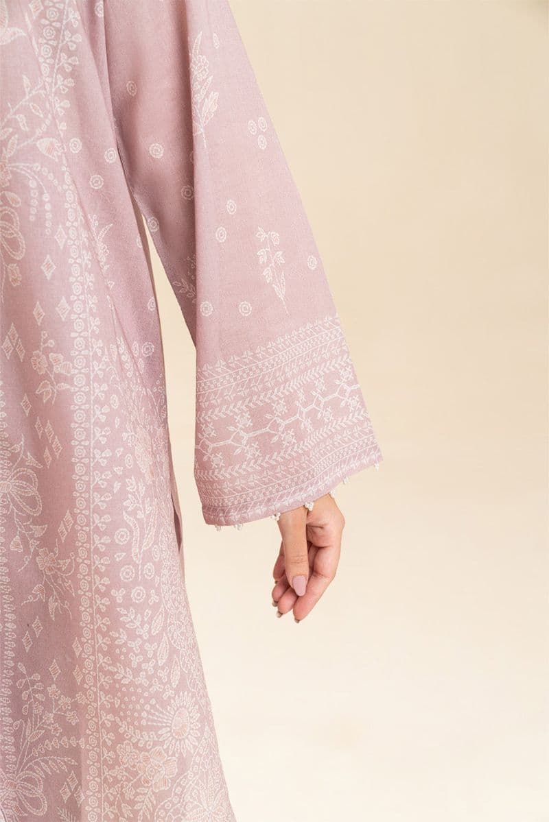 3 PIECE PRINTED LAWN SUIT-FLORET DUSK (UNSTITCHED) thumbnail