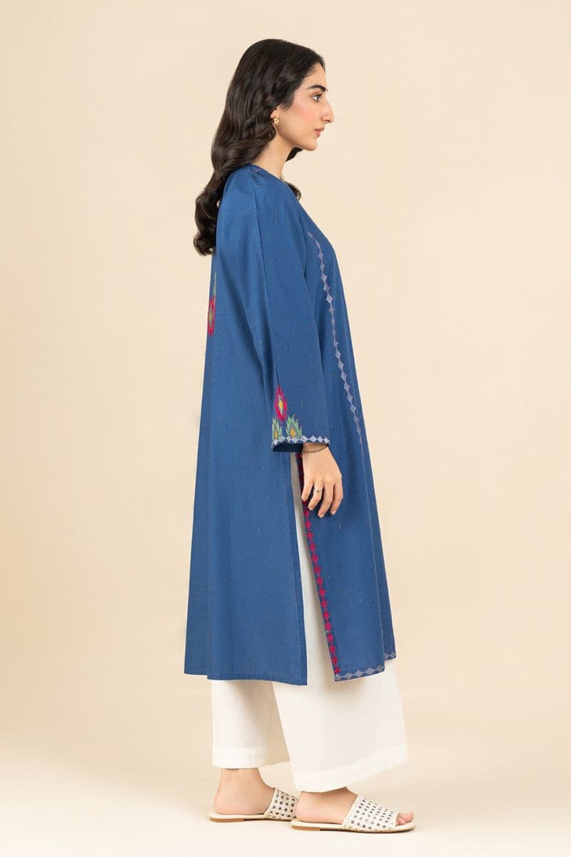 EMBROIDERED MULTI NEPS SHIRT (PRET) thumbnail