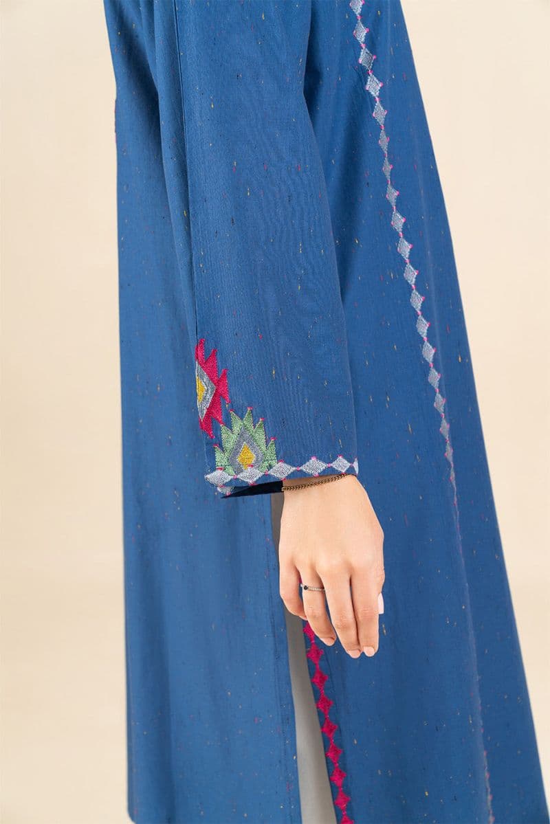 EMBROIDERED MULTI NEPS SHIRT (PRET) thumbnail