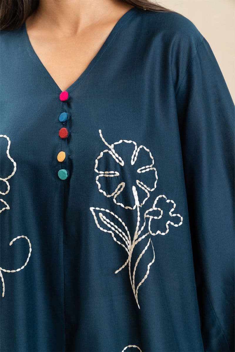 EMBROIDERED LAWN SHIRT (PRET) thumbnail
