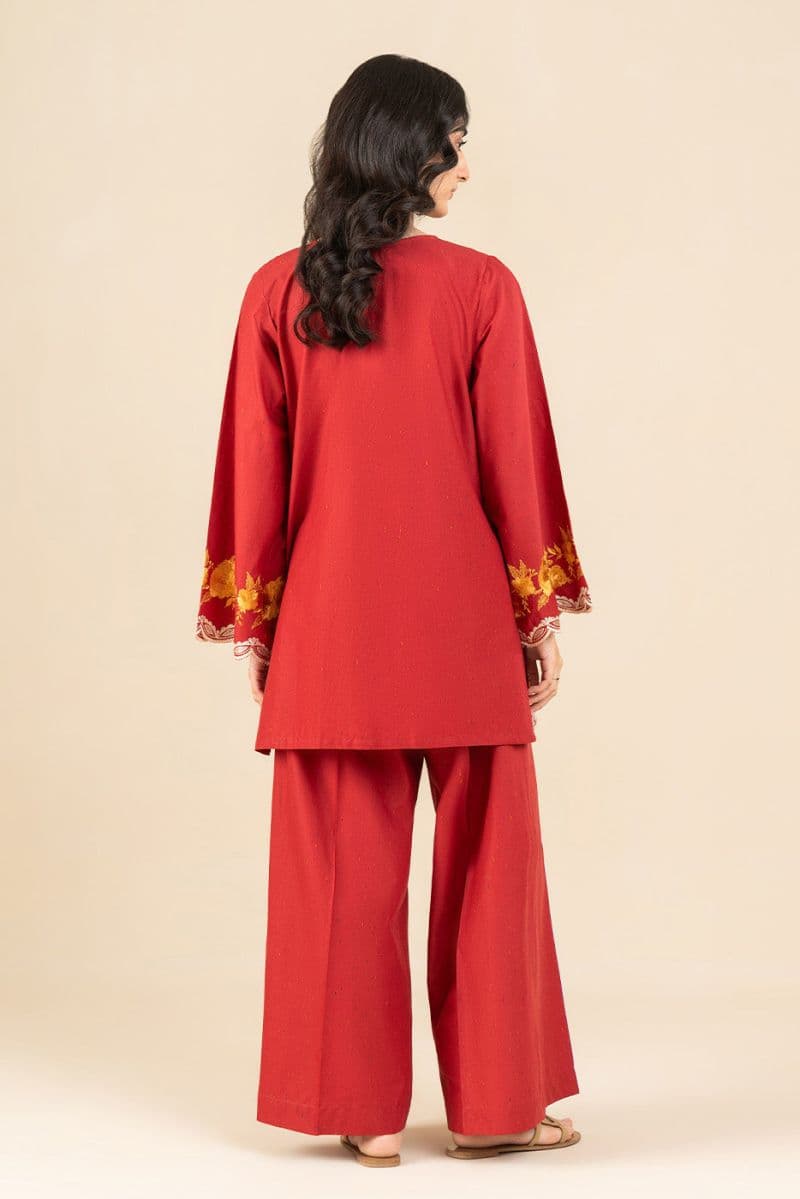 2 PIECE EMBROIDERED MULTI NEPS SUIT (FLOW) thumbnail