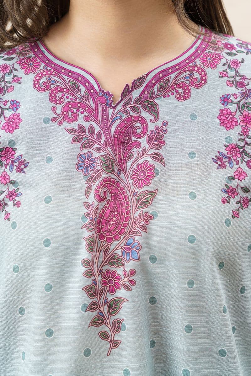 3 PIECE PRINTED KHADDAR SUIT-AUTUMN BREEZE (UNSTITCHED) thumbnail