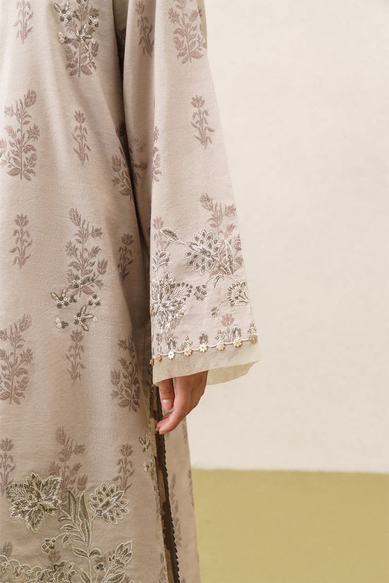 3 PIECE EMBROIDERED YARN DYED JACQUARD SUIT-AURELIA (UNSTITCHED) thumbnail