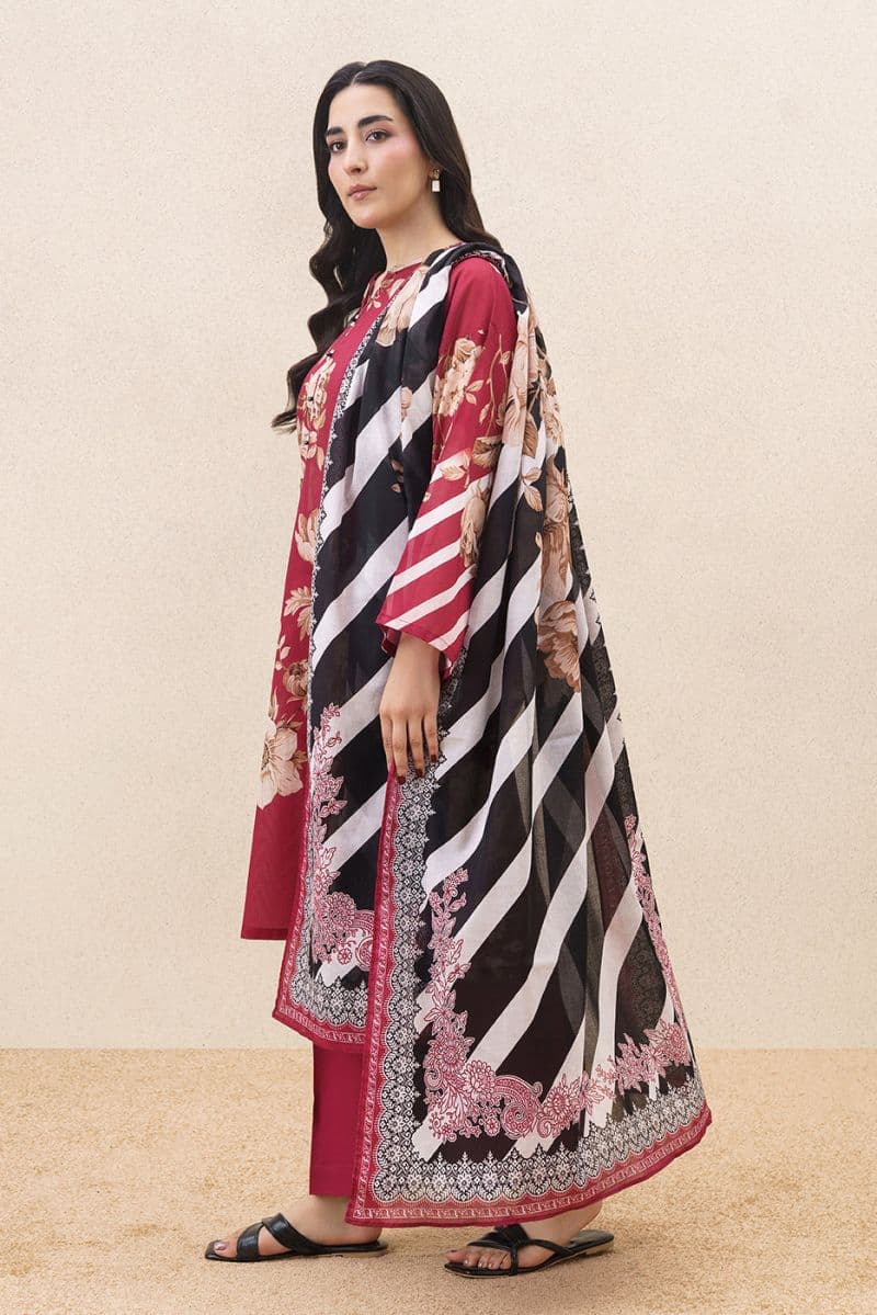 3 PIECE PRINTED LAWN SUIT-WITCHING HOUR (UNSTITCHED) thumbnail